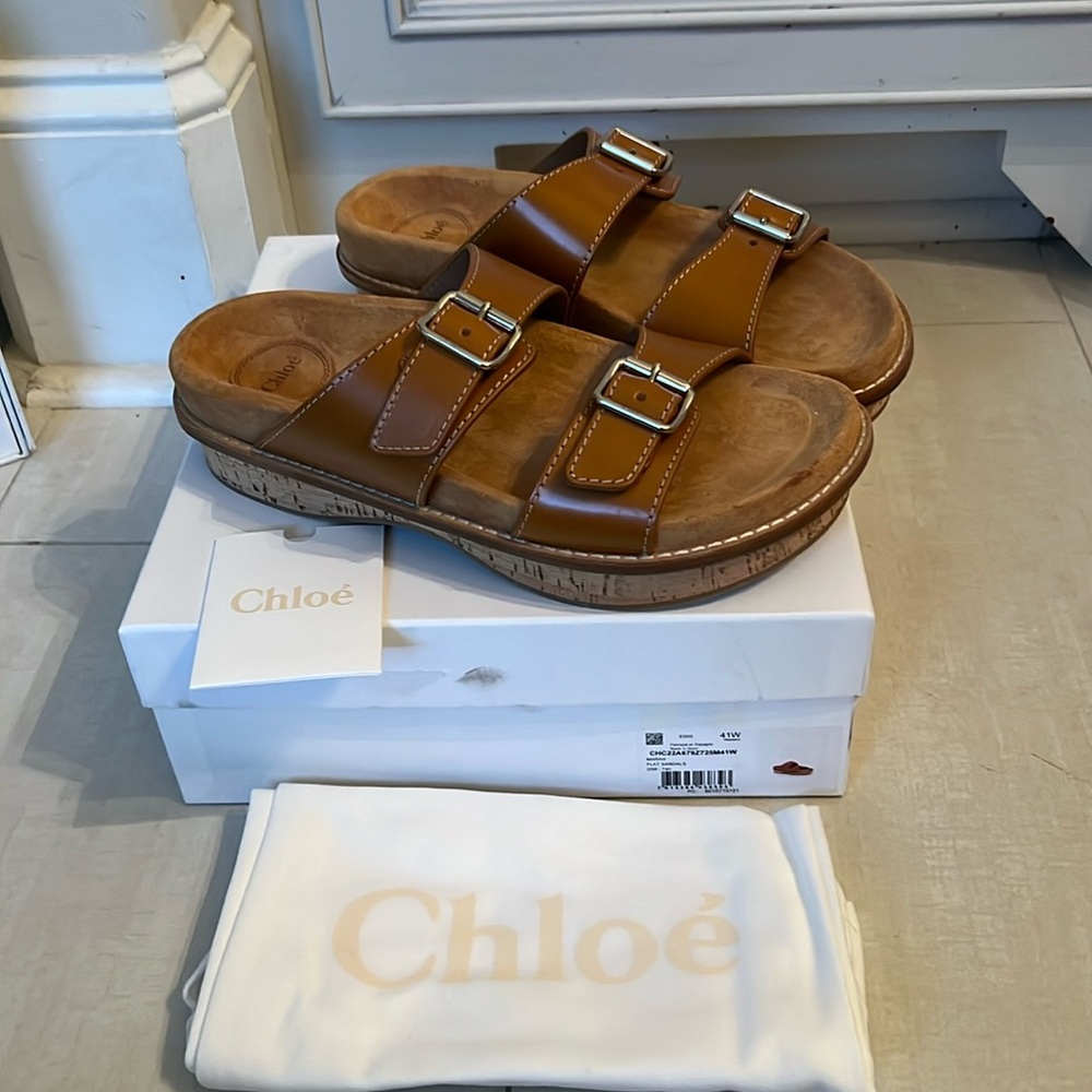 Brand new Chloe marah sandals